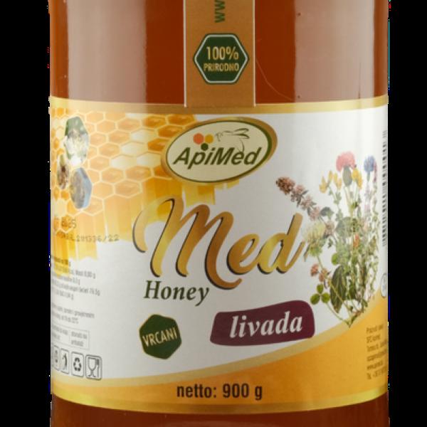 Apimed livadski med 900 gr